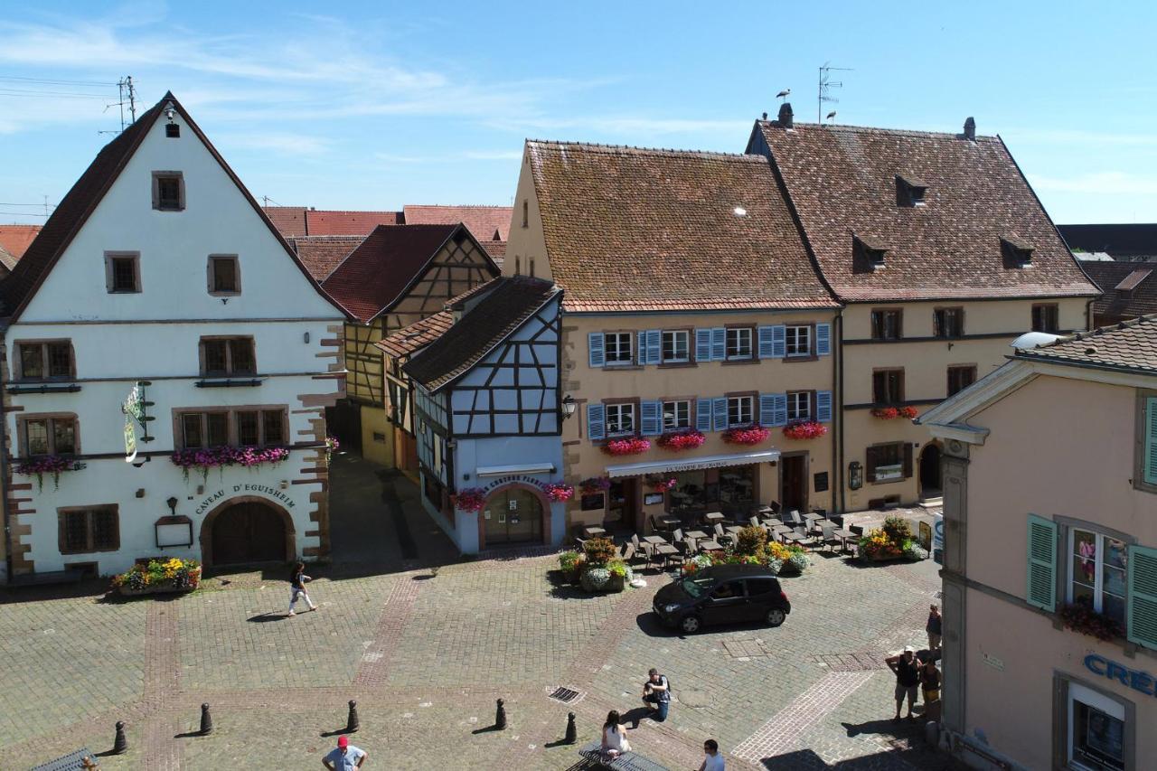 Gites Au Chateau Fleuri Eguisheim Kamer foto