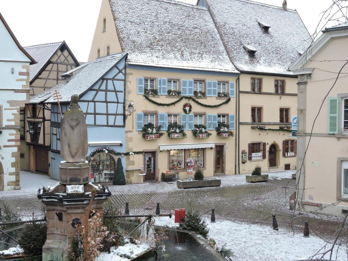 Gites Au Chateau Fleuri Eguisheim Kamer foto